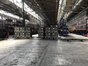 EuroBin sitting line side